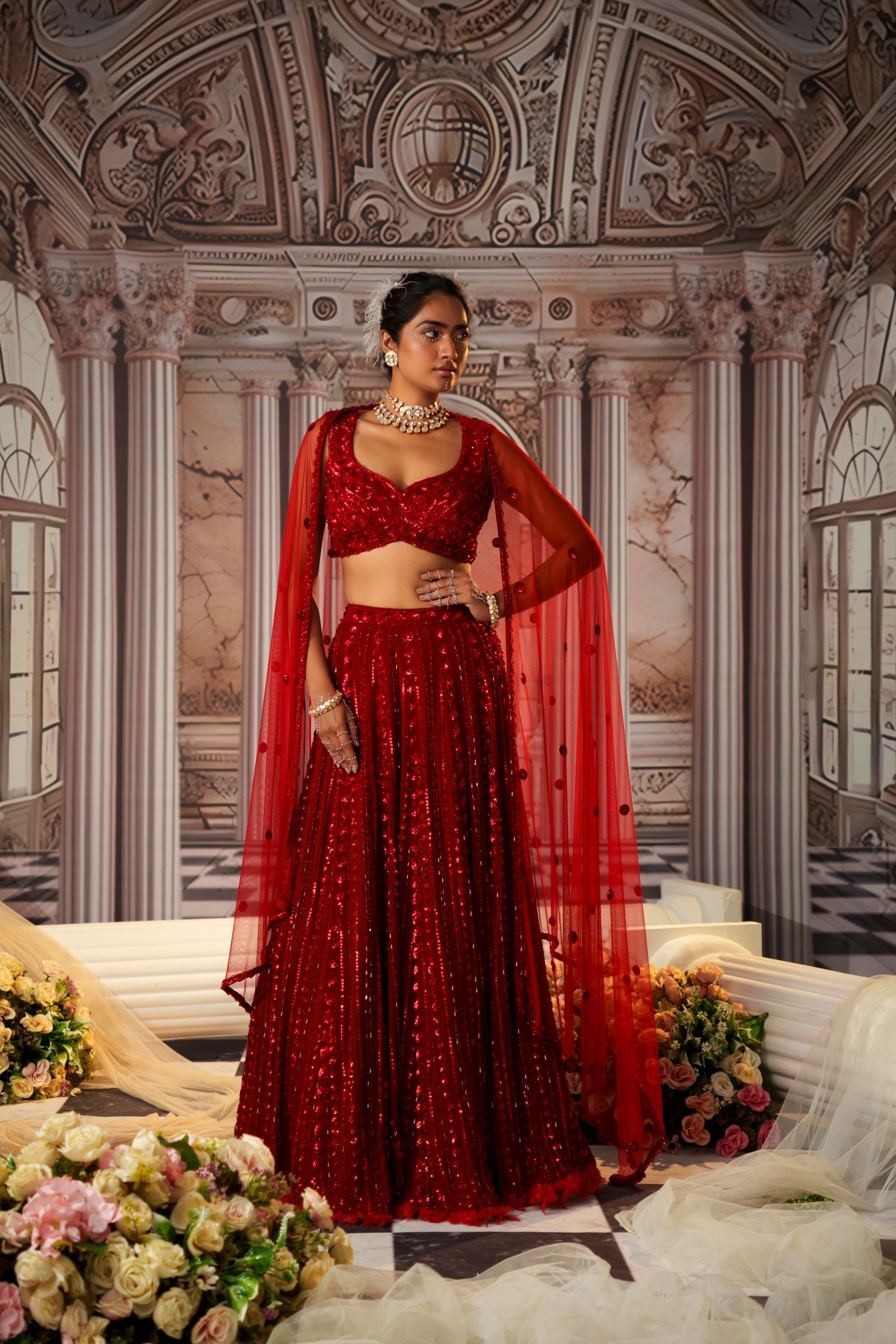 GODDESS LEHENGA SET