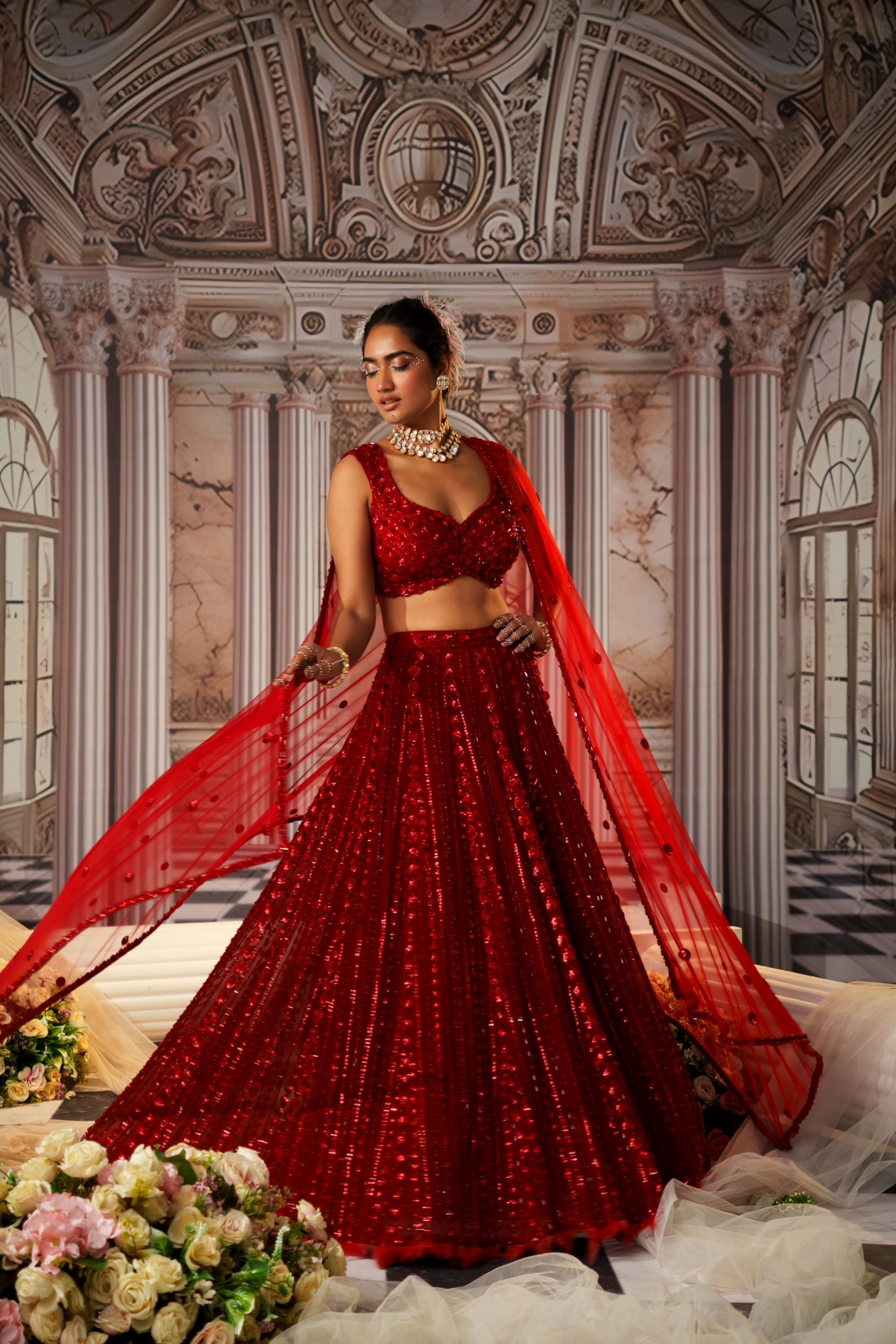 GODDESS LEHENGA SET