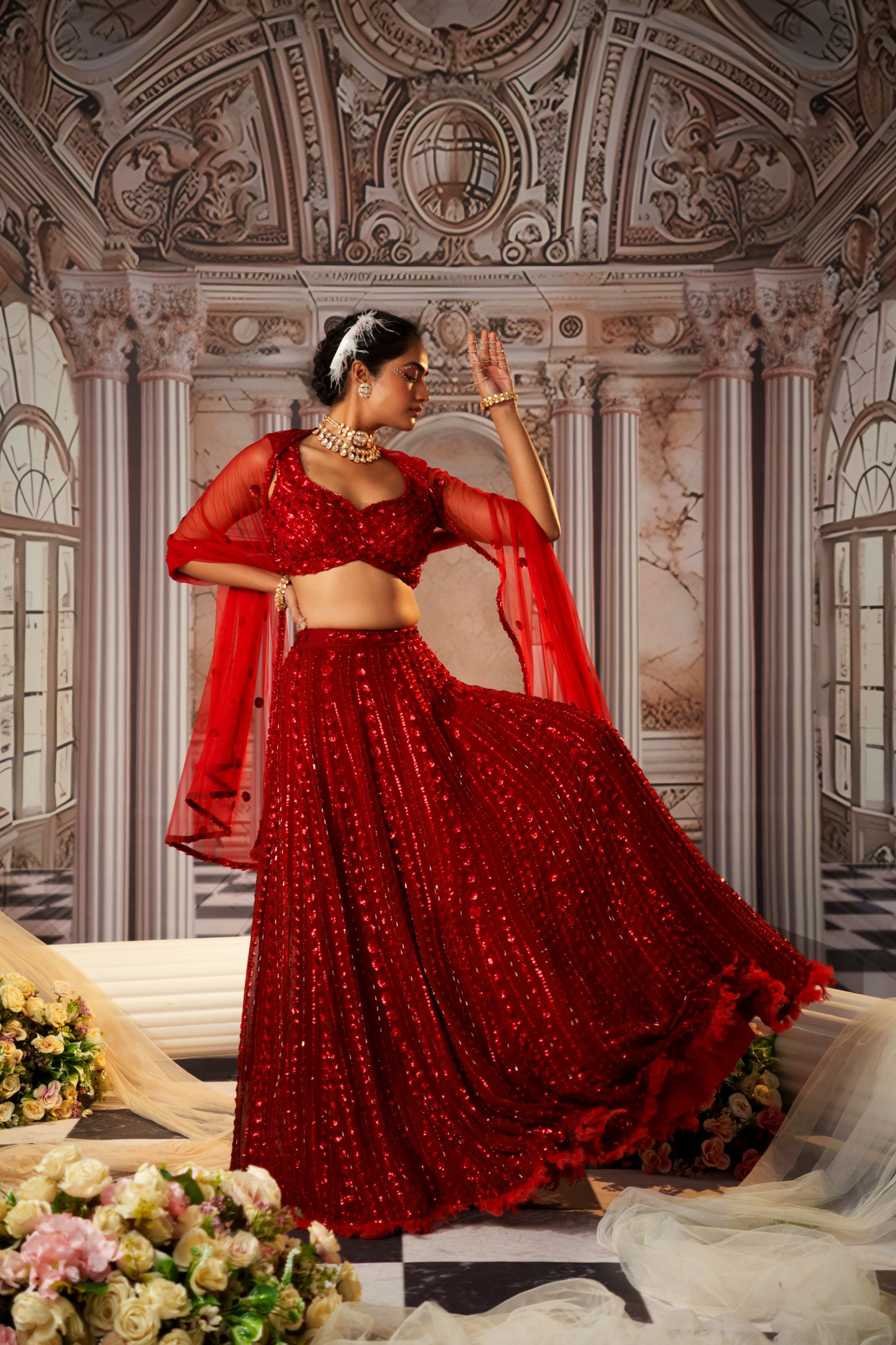 GODDESS LEHENGA SET