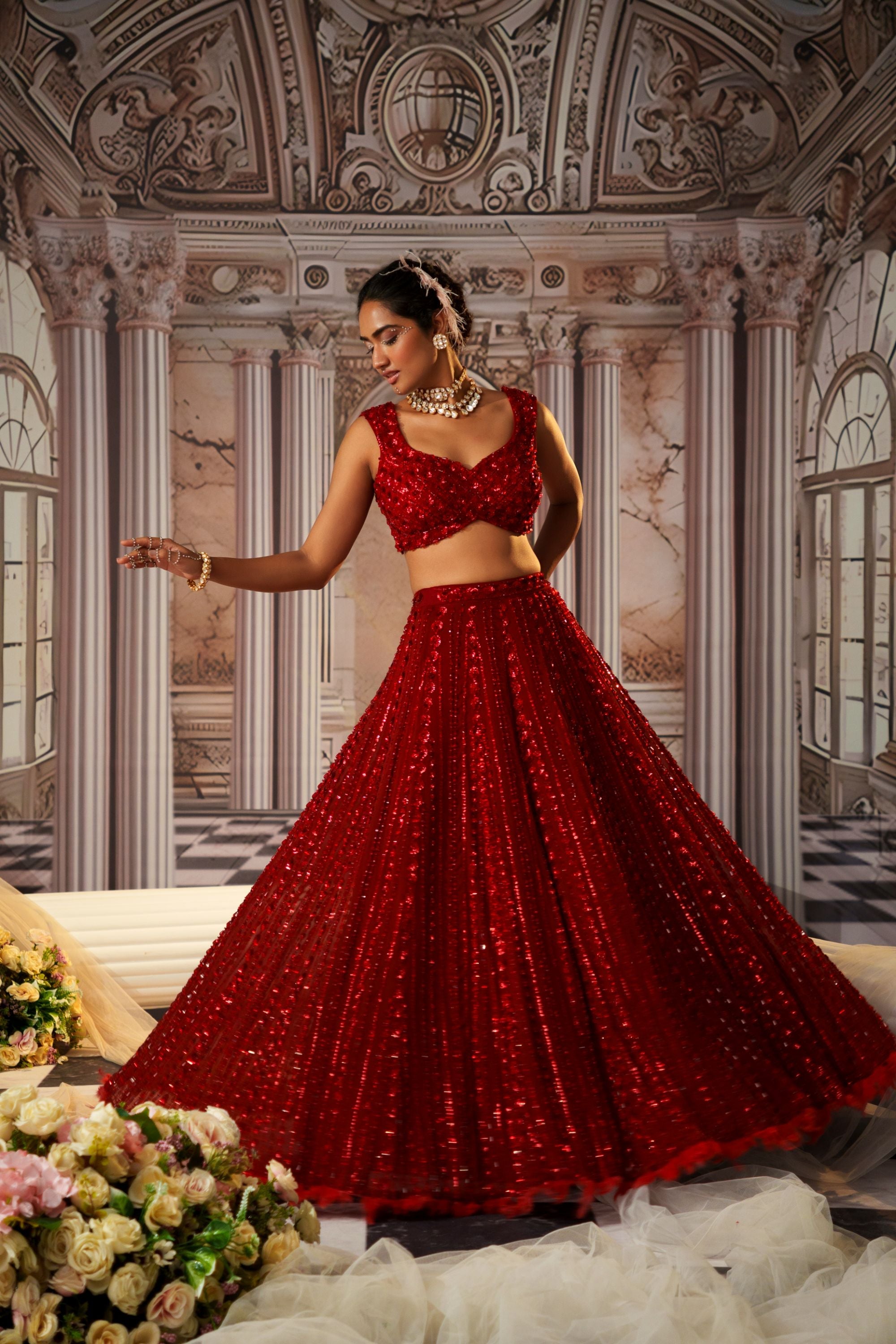 GODDESS LEHENGA SET