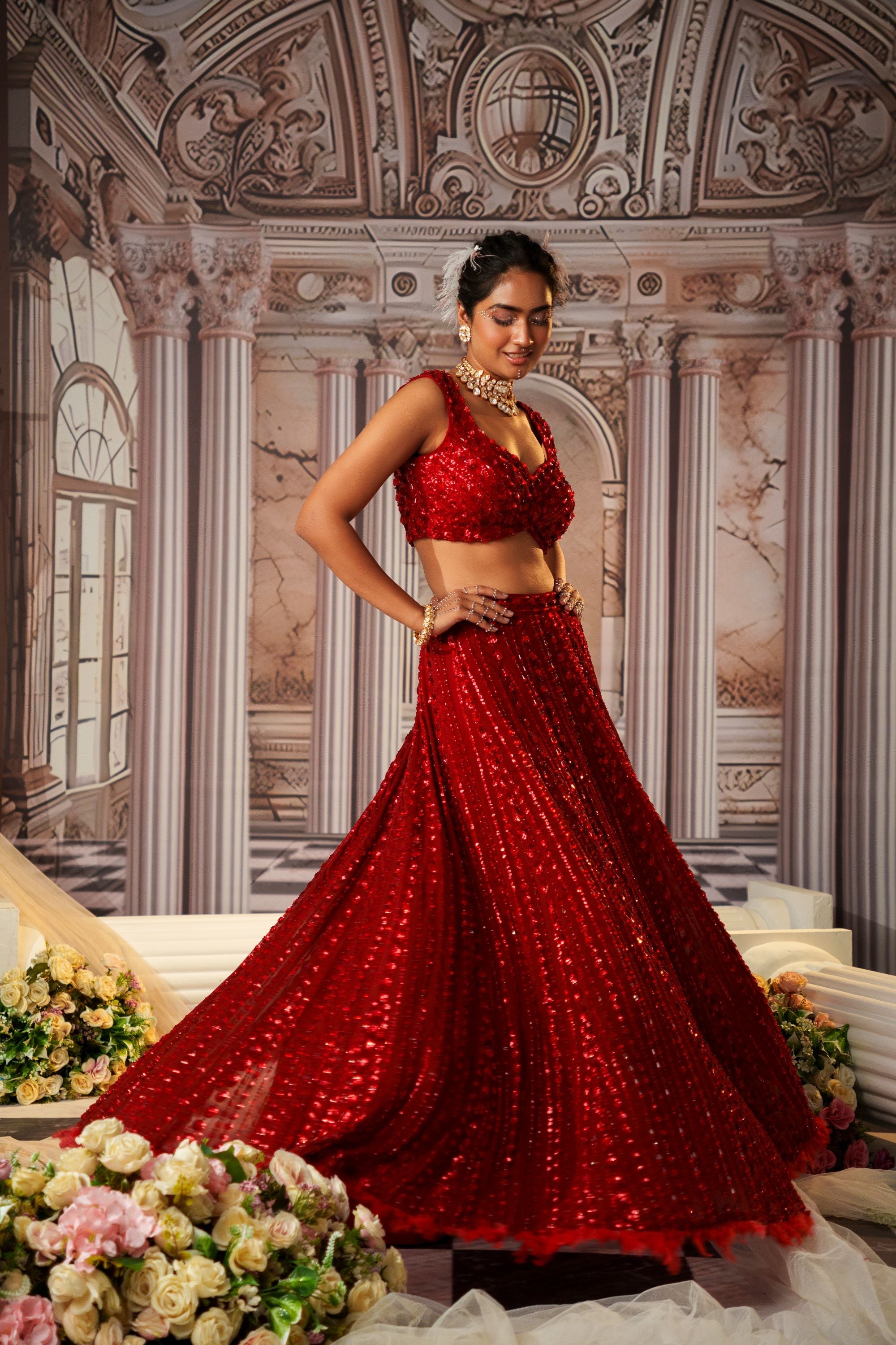 GODDESS LEHENGA SET