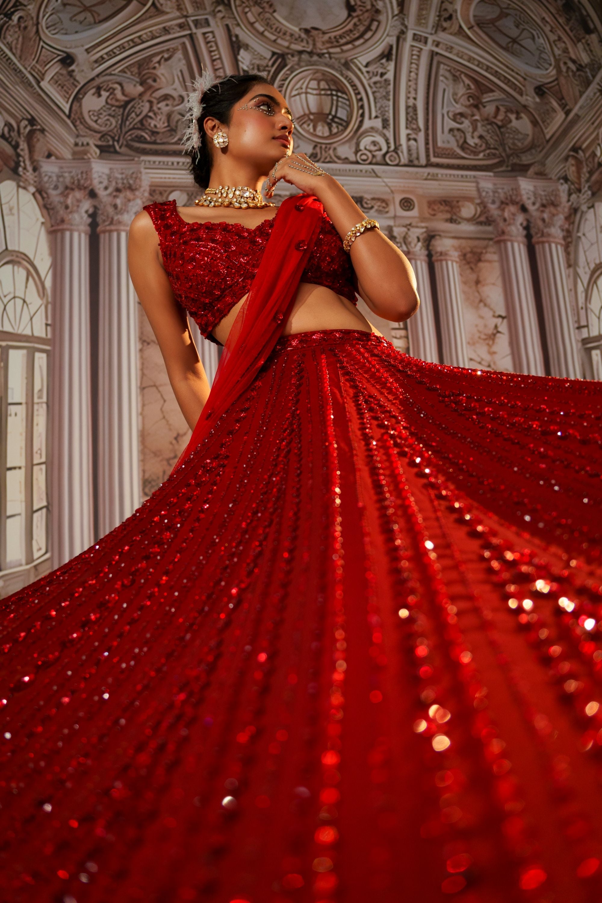 GODDESS LEHENGA SET