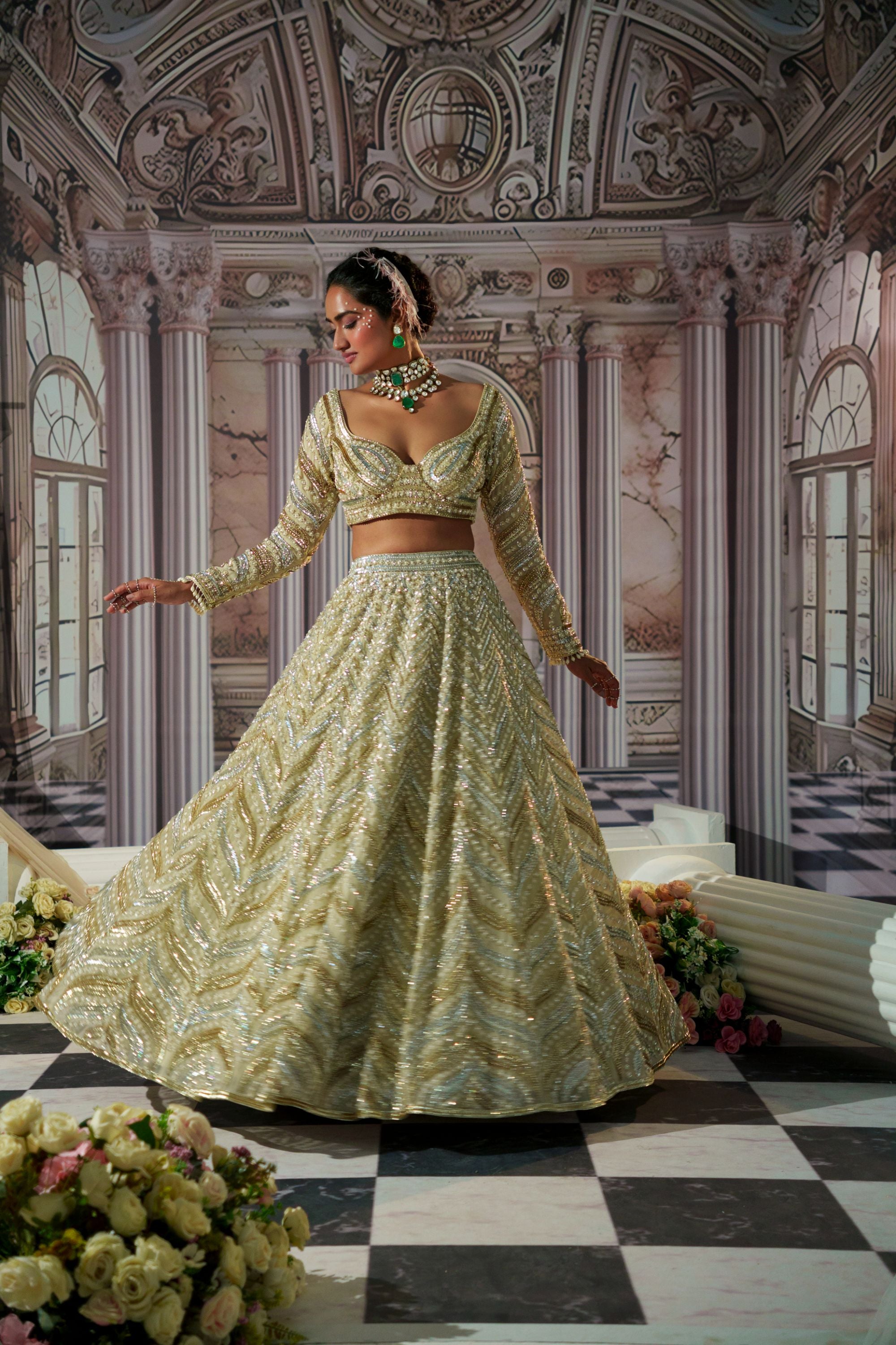 APHRODITE GODDESS LEHENGA