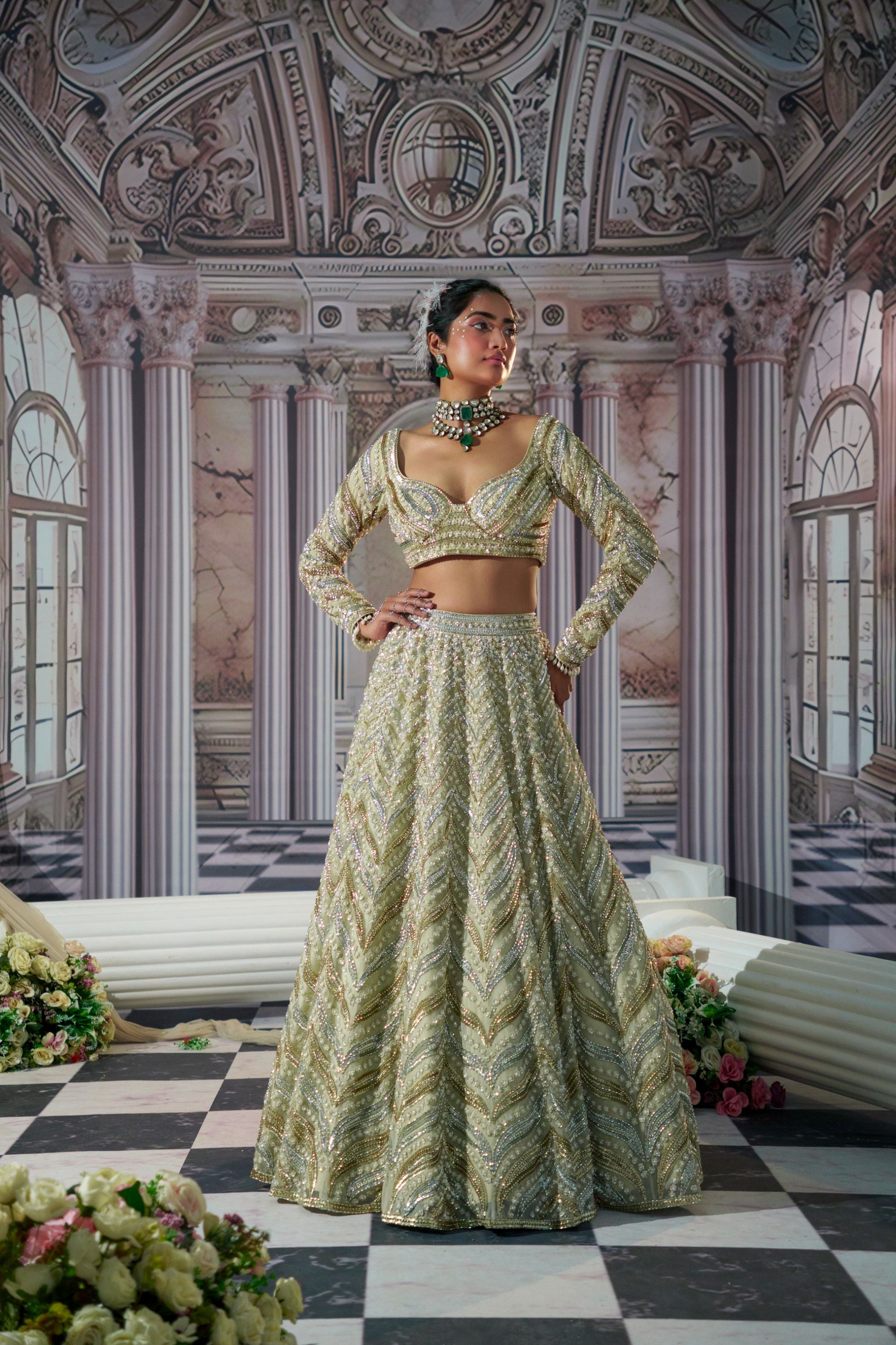 APHRODITE GODDESS LEHENGA