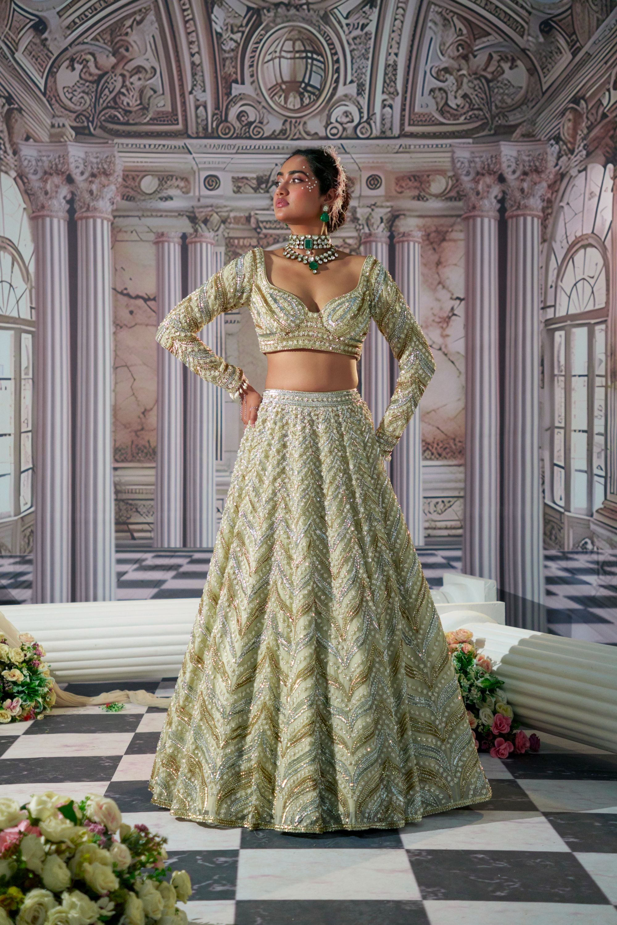 APHRODITE GODDESS LEHENGA