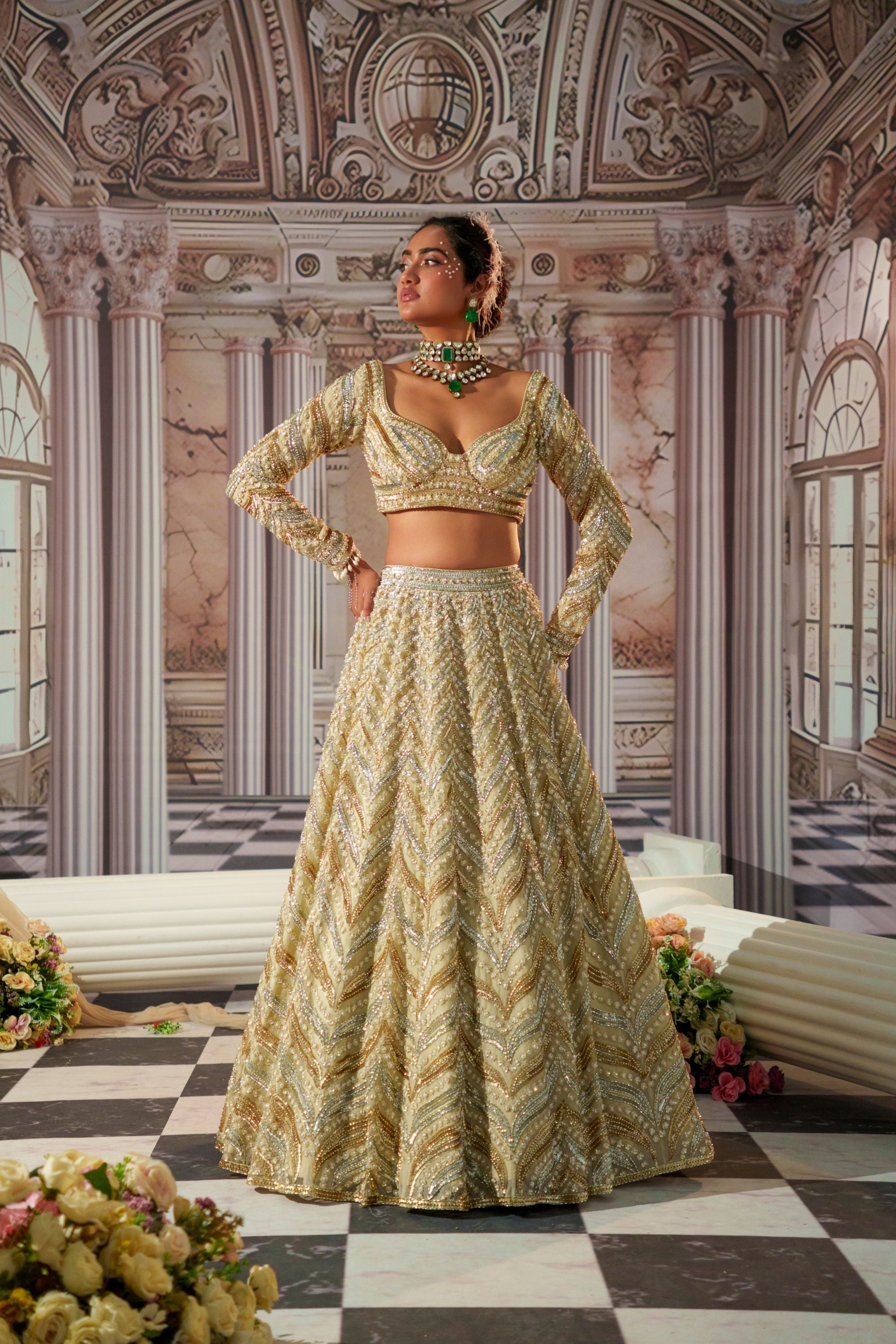 APHRODITE GODDESS LEHENGA