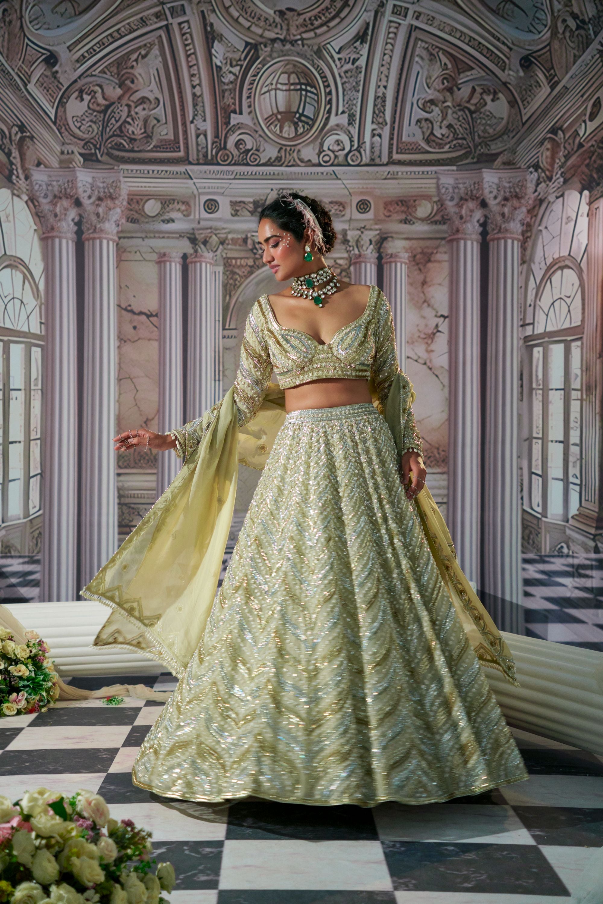 APHRODITE GODDESS LEHENGA