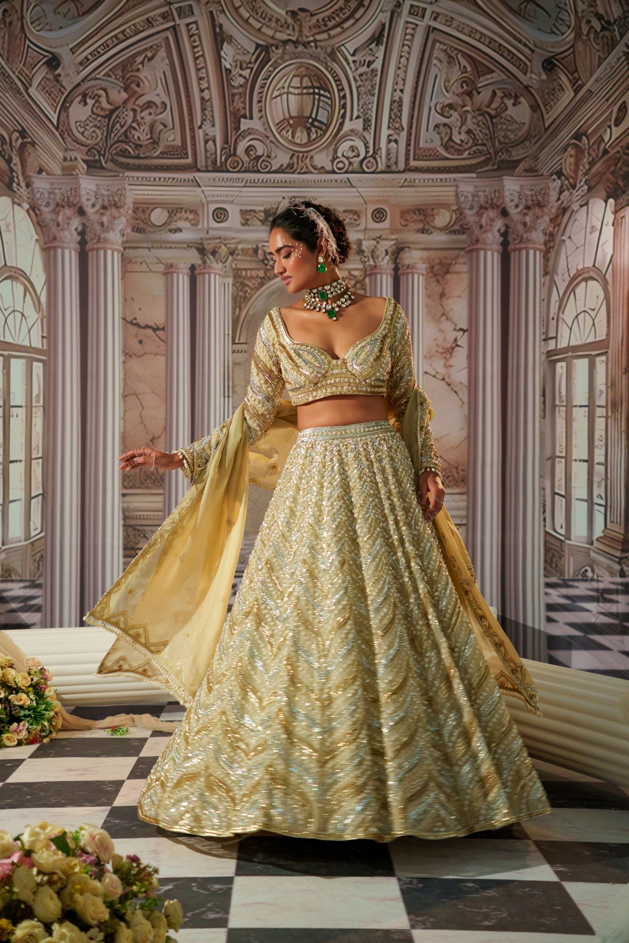 APHRODITE GODDESS LEHENGA