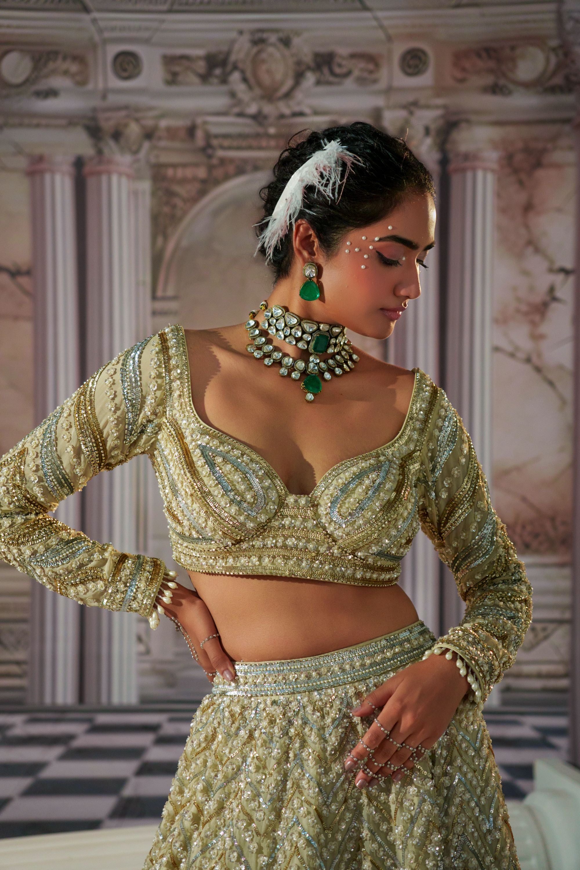 APHRODITE GODDESS LEHENGA