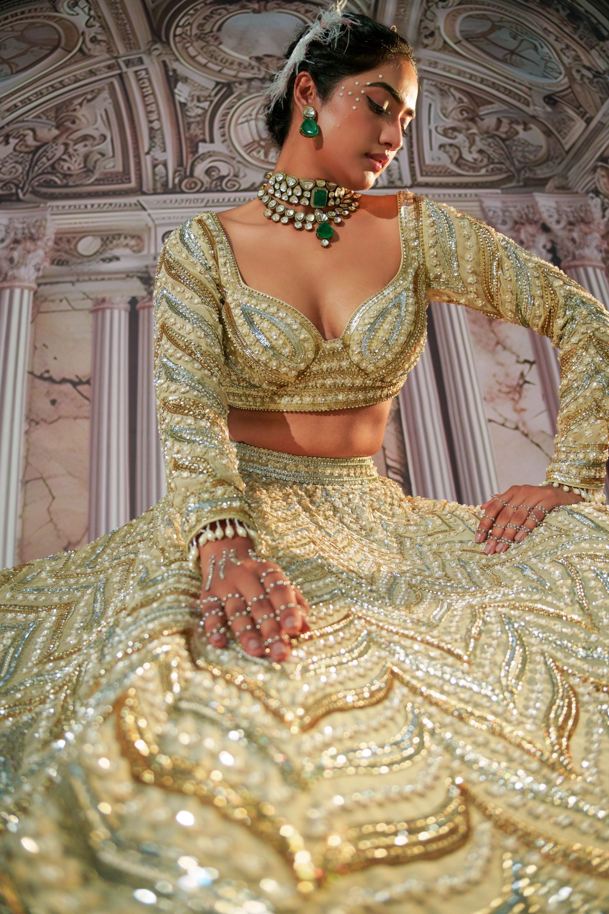 APHRODITE GODDESS LEHENGA