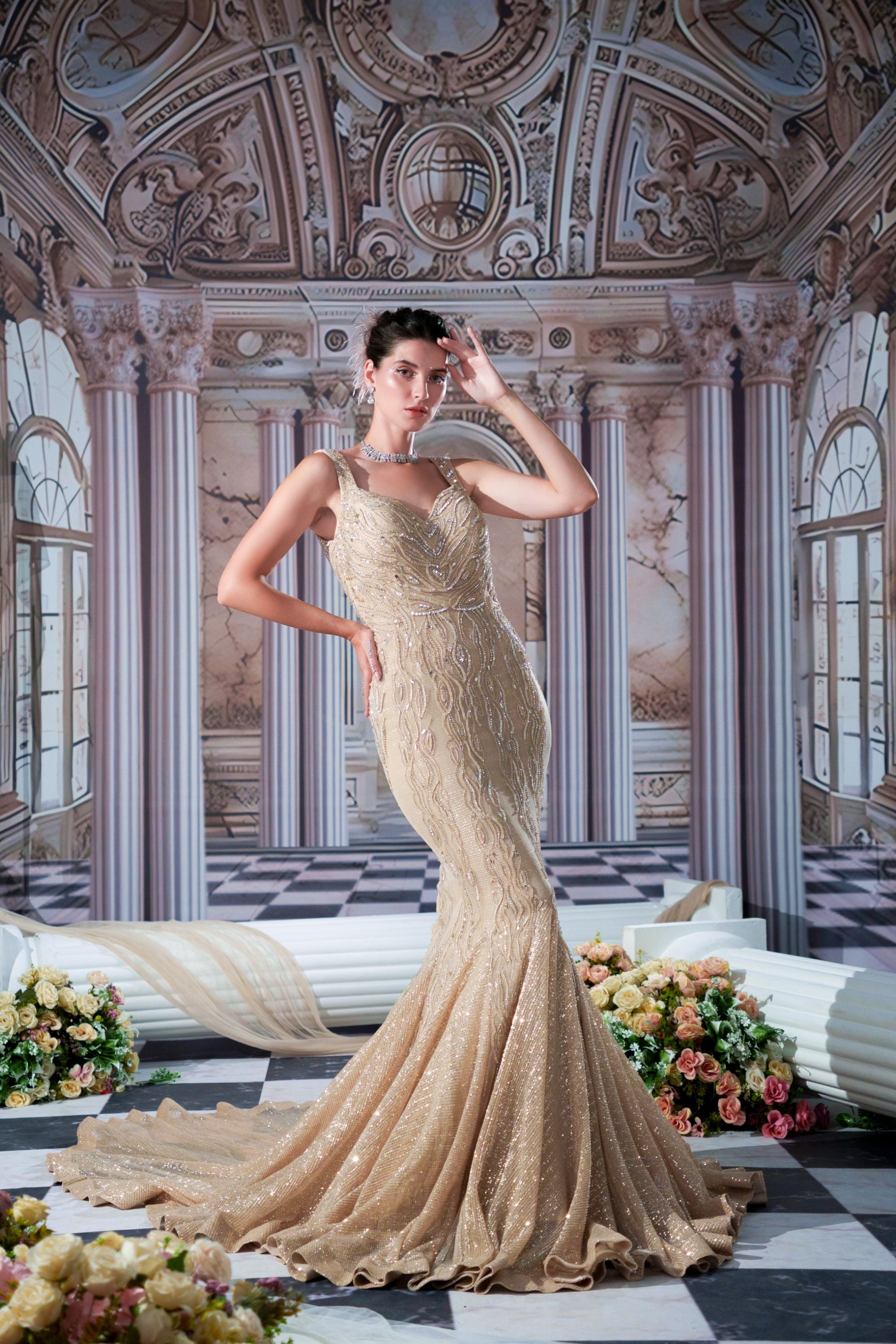 AHPRODITE GODDESS GOWN