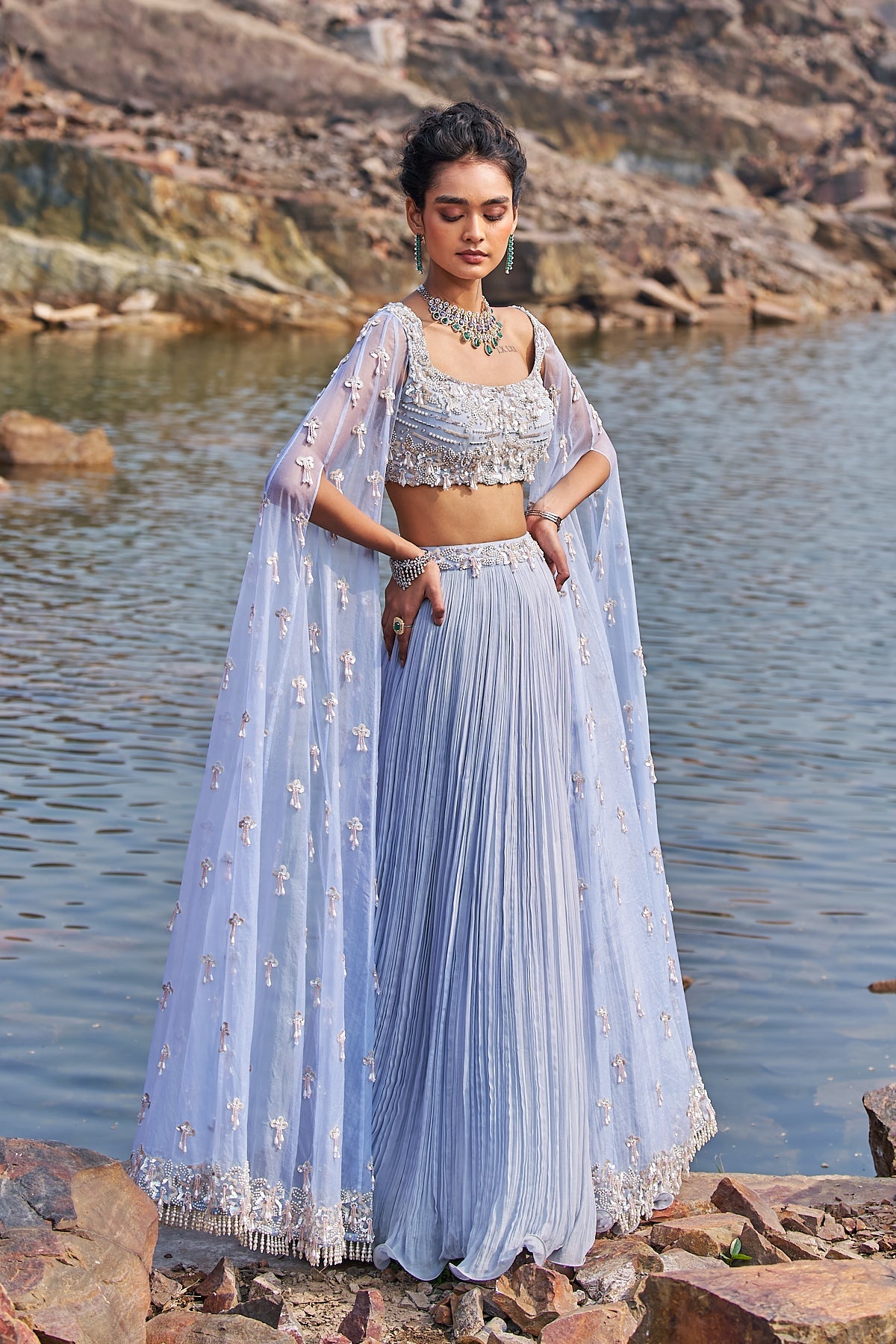 SUVARN BELA MAHARANI LEHENGA SET