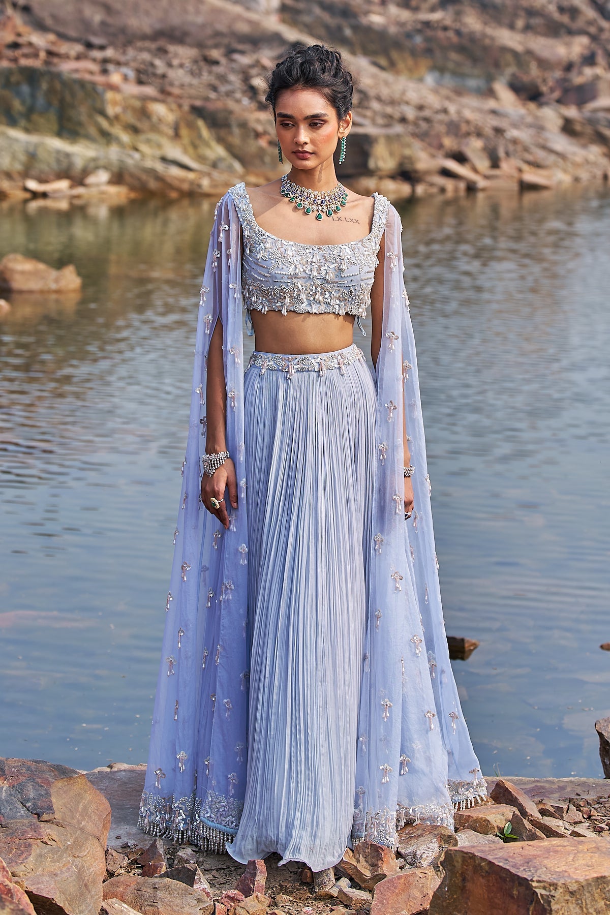 SUVARN BELA MAHARANI LEHENGA SET