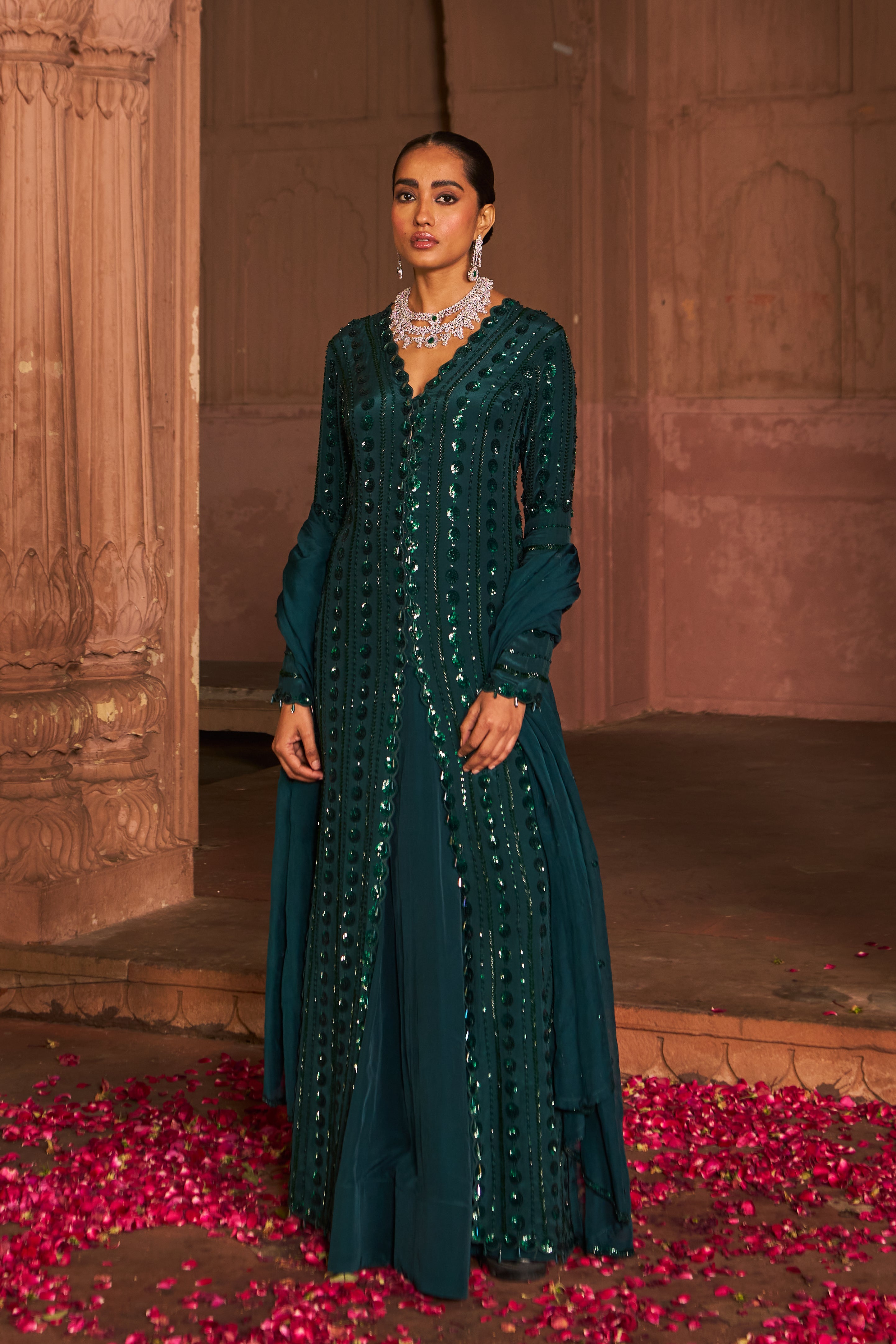 JASHNAA-E-BAHAAR kurta Lehenga set