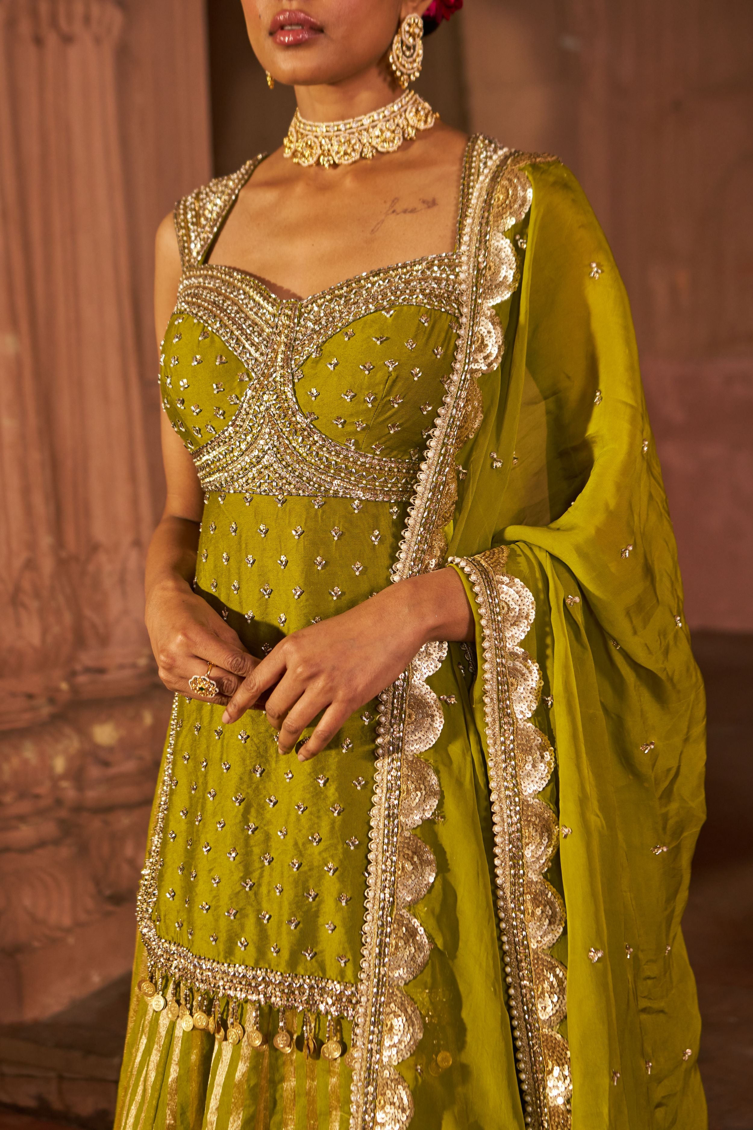 JASHN-E-BAHAAR LEHENGA SET