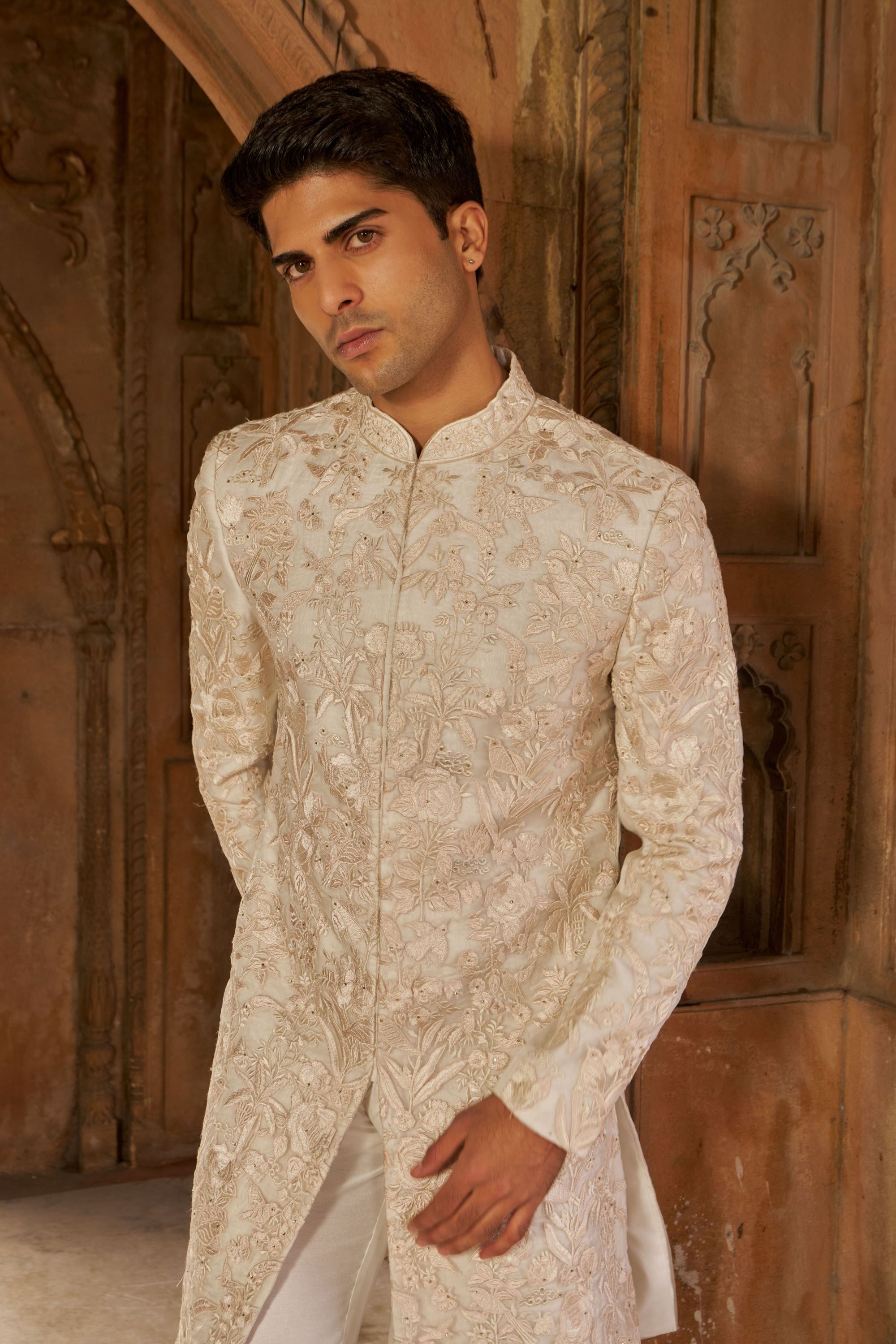 IVORY SHERWANI