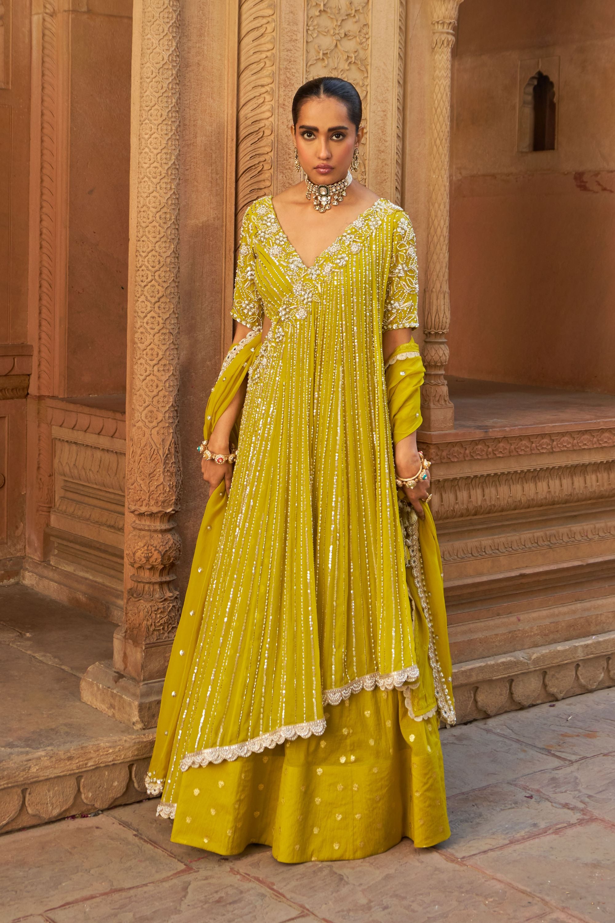 JASHNAA-E-BAHAAR LEHENGA SET