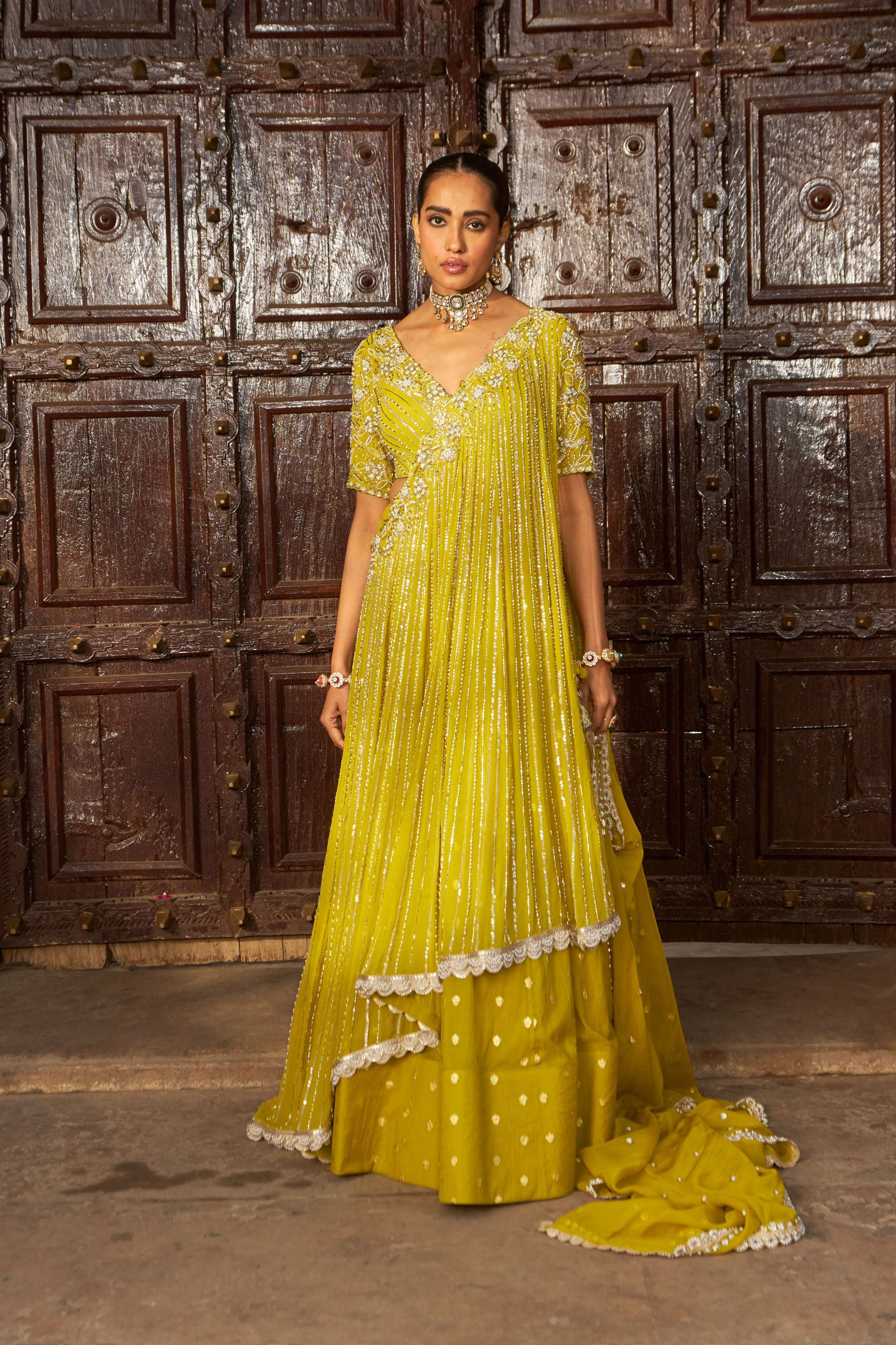 JASHNAA-E-BAHAAR LEHENGA SET