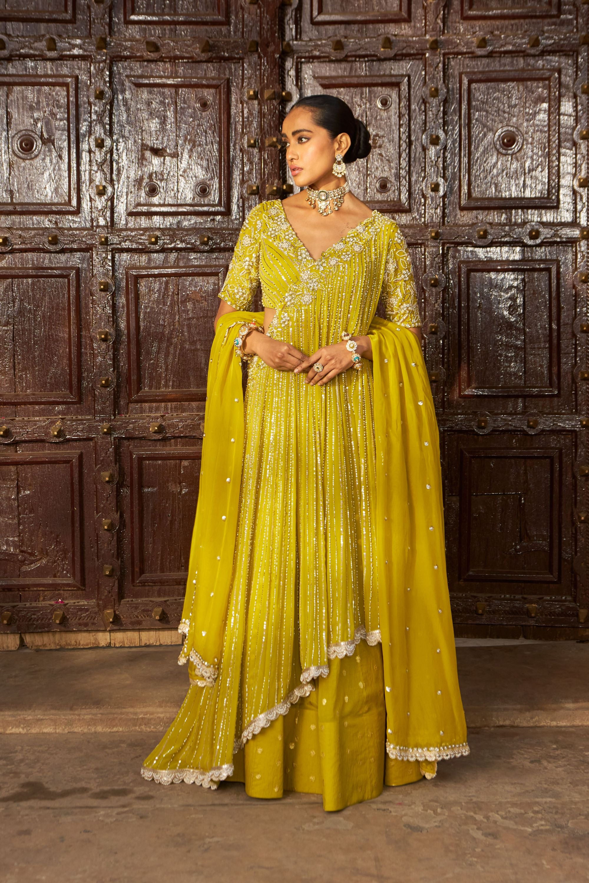 JASHNAA-E-BAHAAR LEHENGA SET