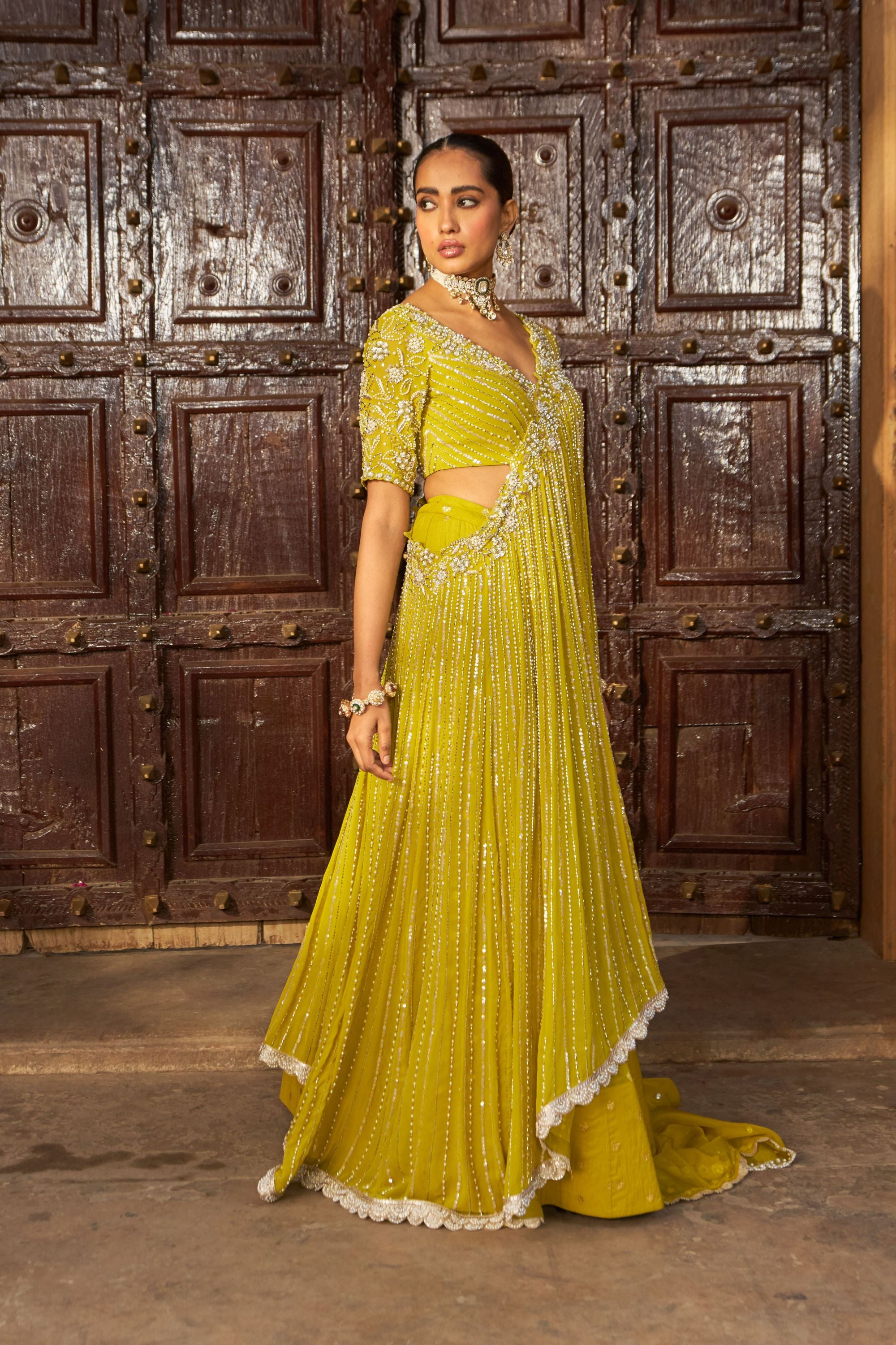 JASHNAA-E-BAHAAR LEHENGA SET