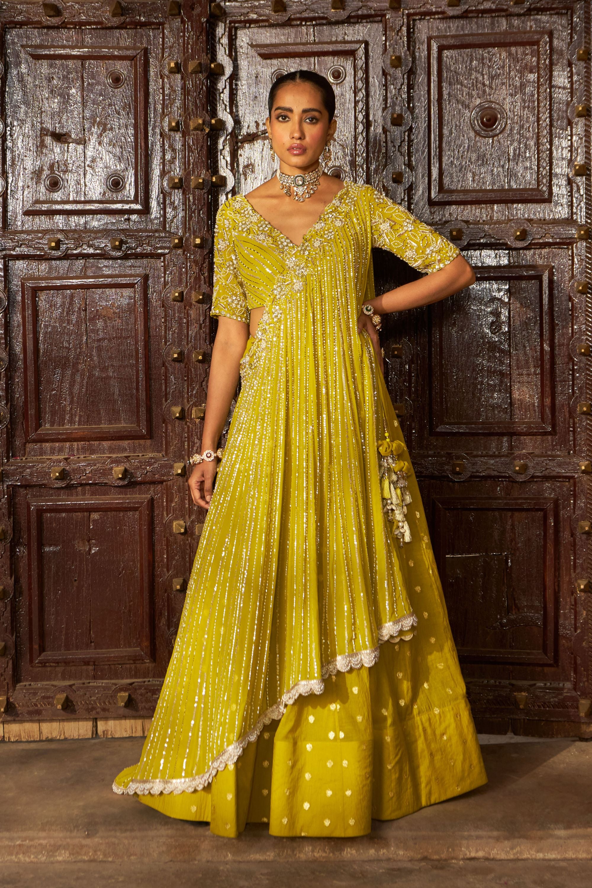 JASHNAA-E-BAHAAR LEHENGA SET