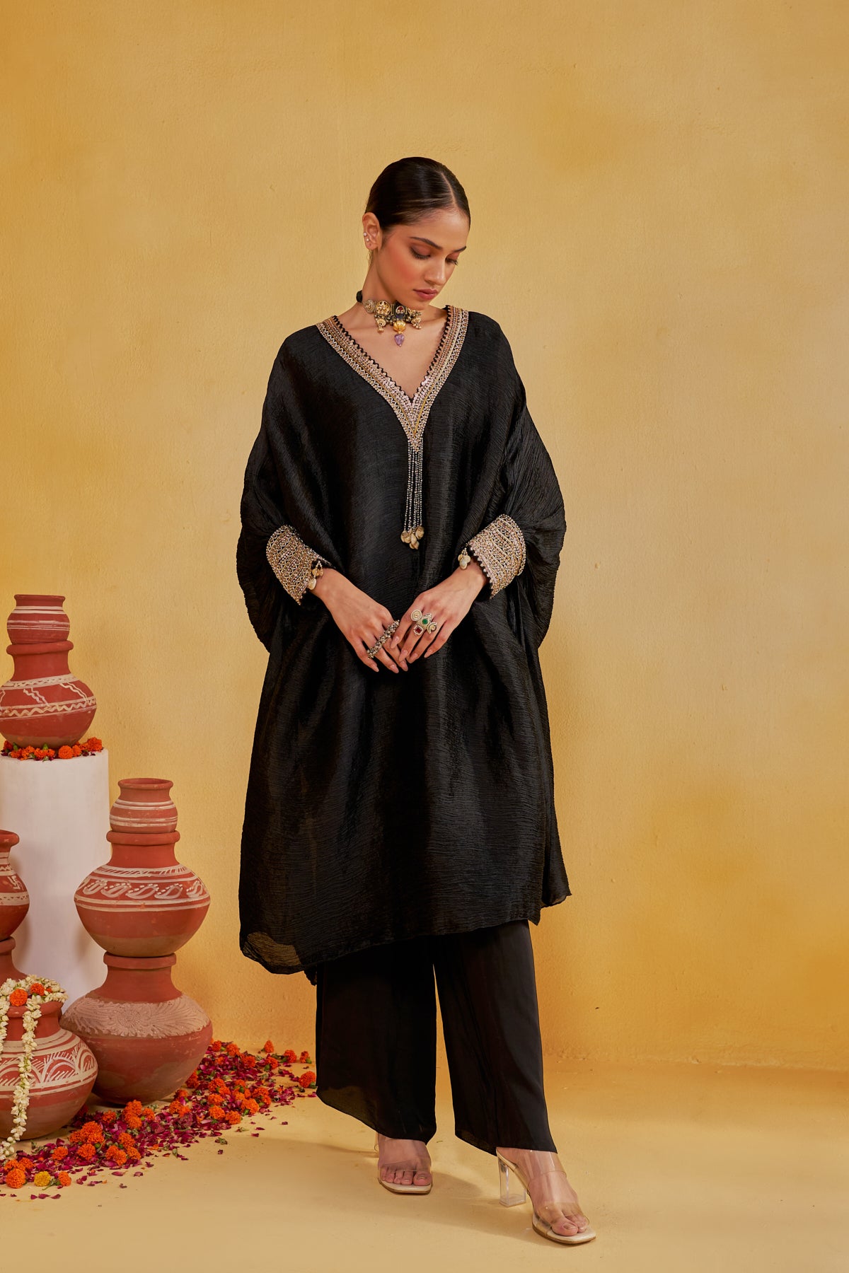 MANGALAM KAFTAN KURTA SET