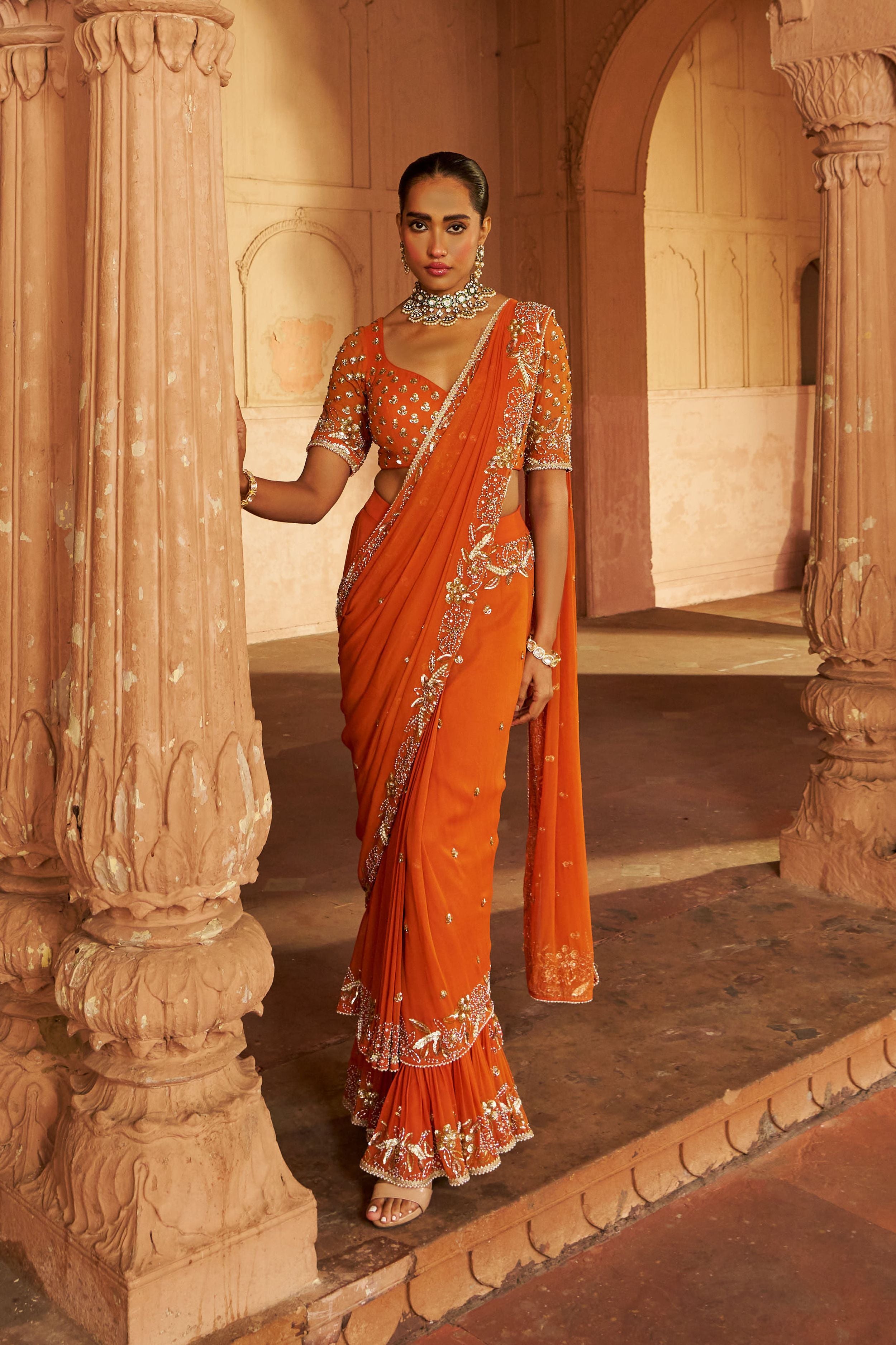 JASHNAA-E- UTSAV SAREE SET