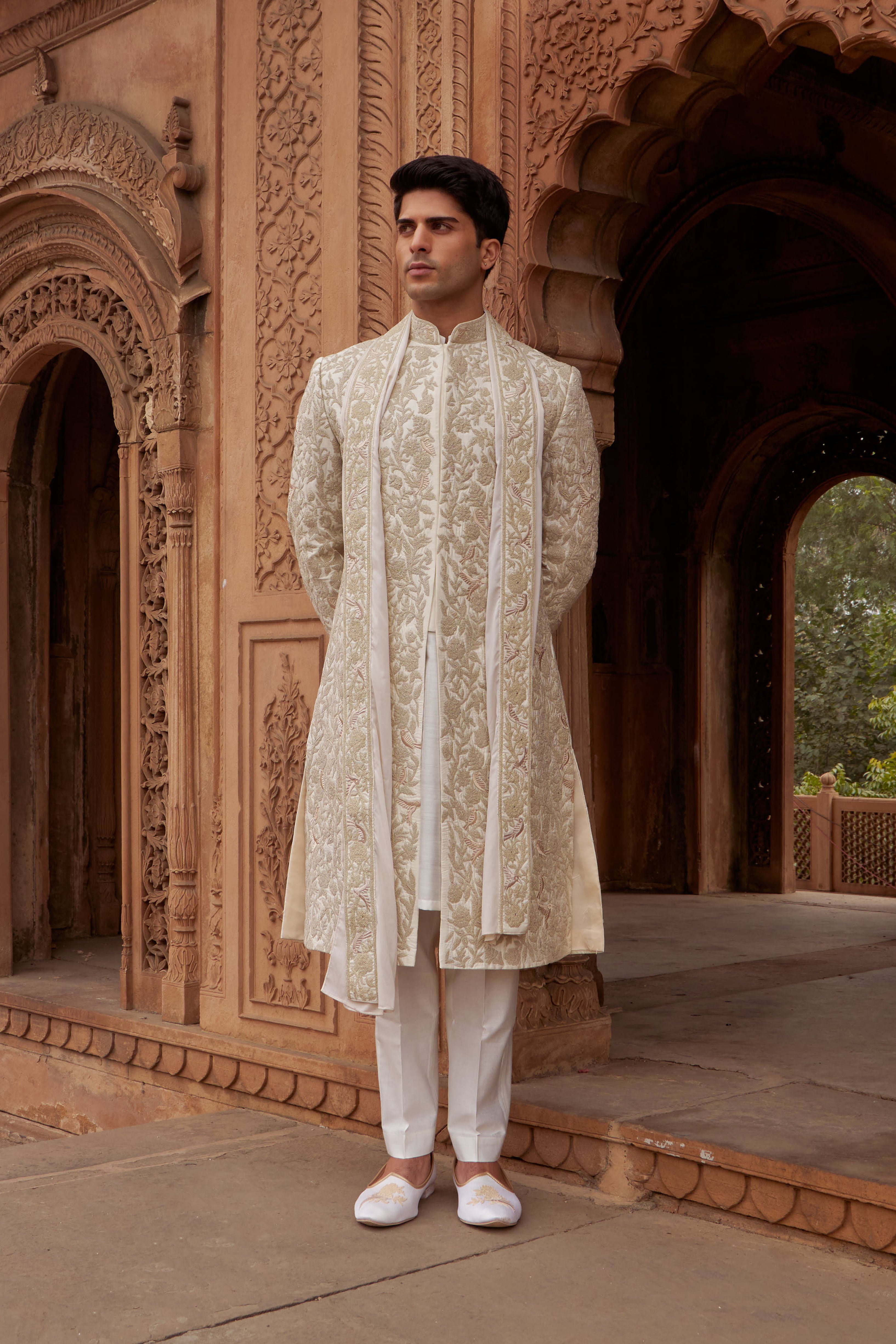 IVORY SHERWANI