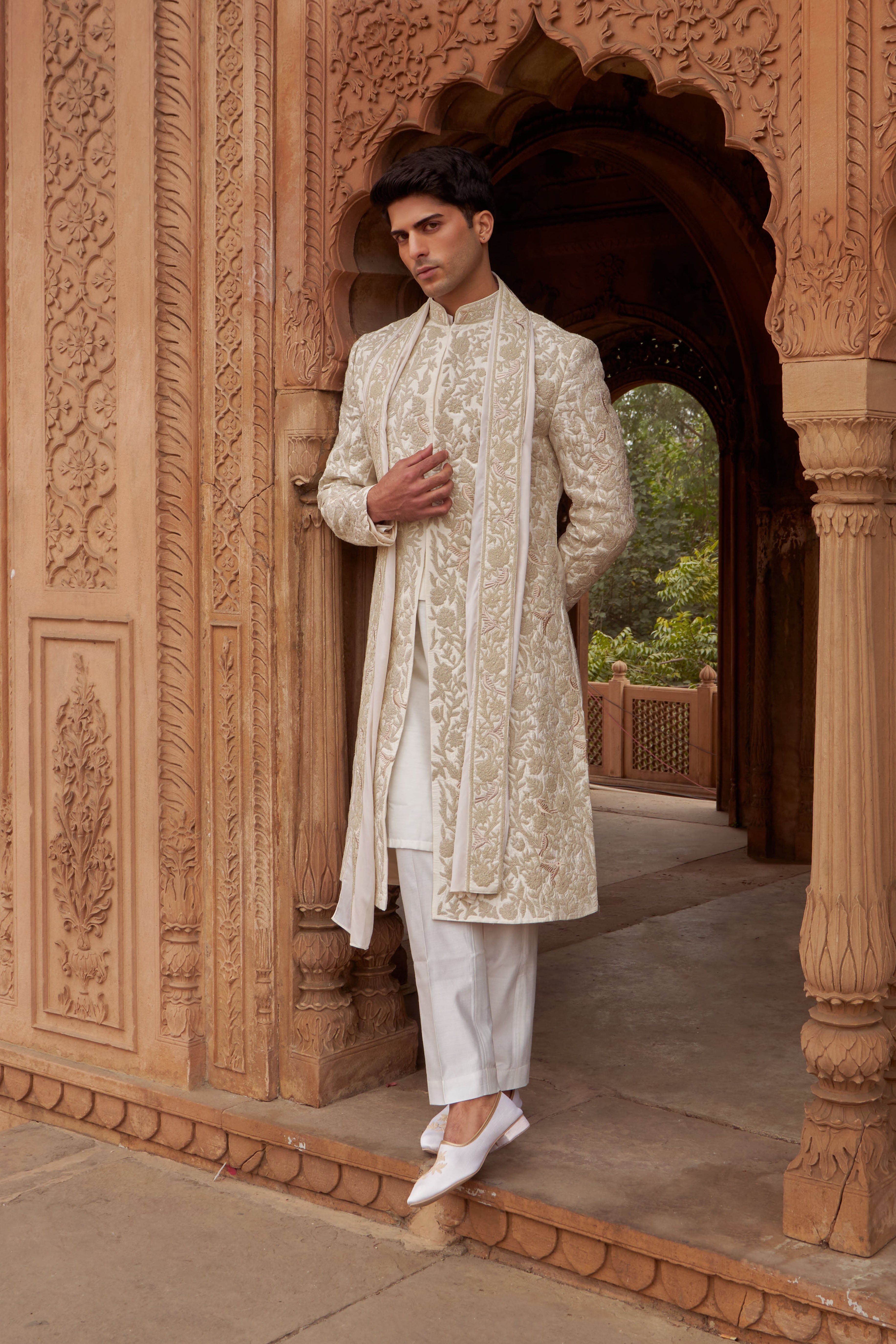 IVORY SHERWANI